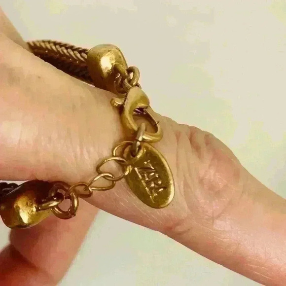 Zara Gold Colored bracelet - Picture 3 of 4